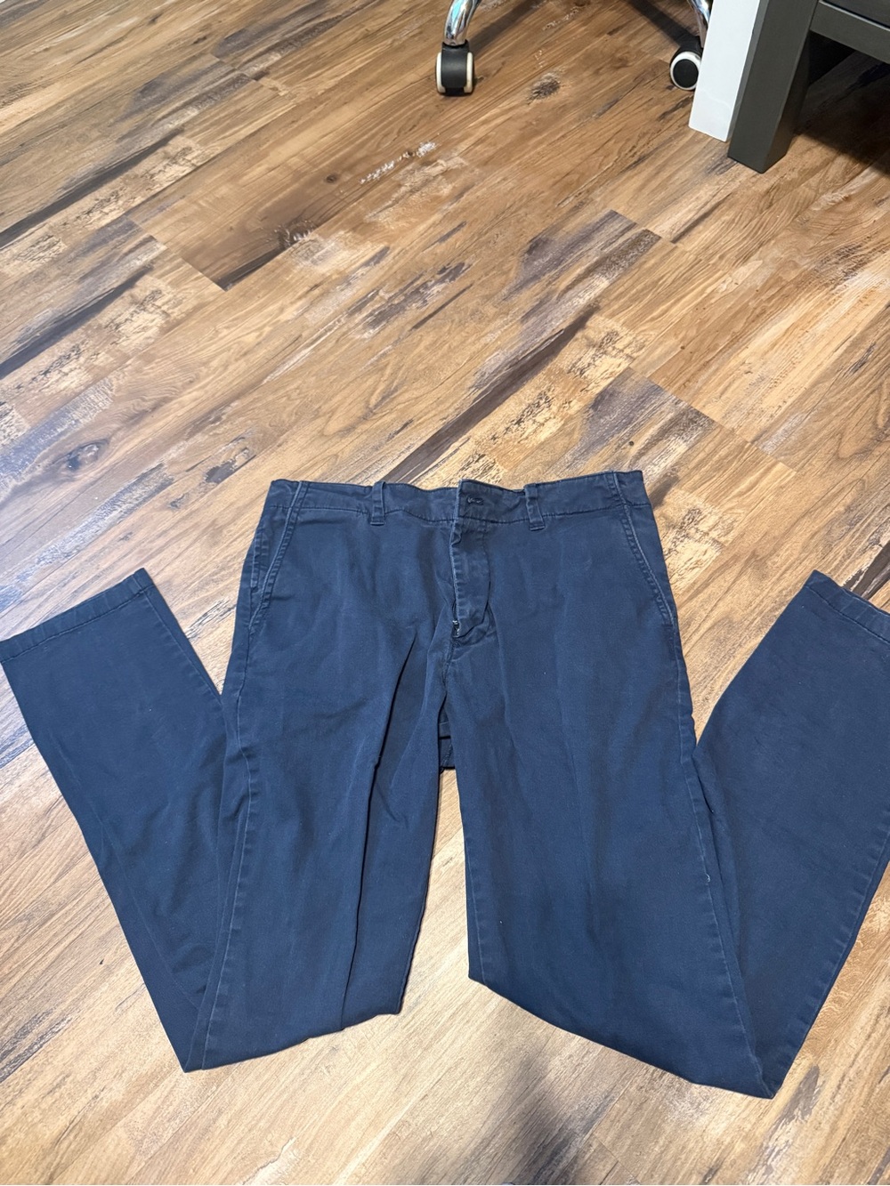 Urban Outfitters Men's Navy Chinos